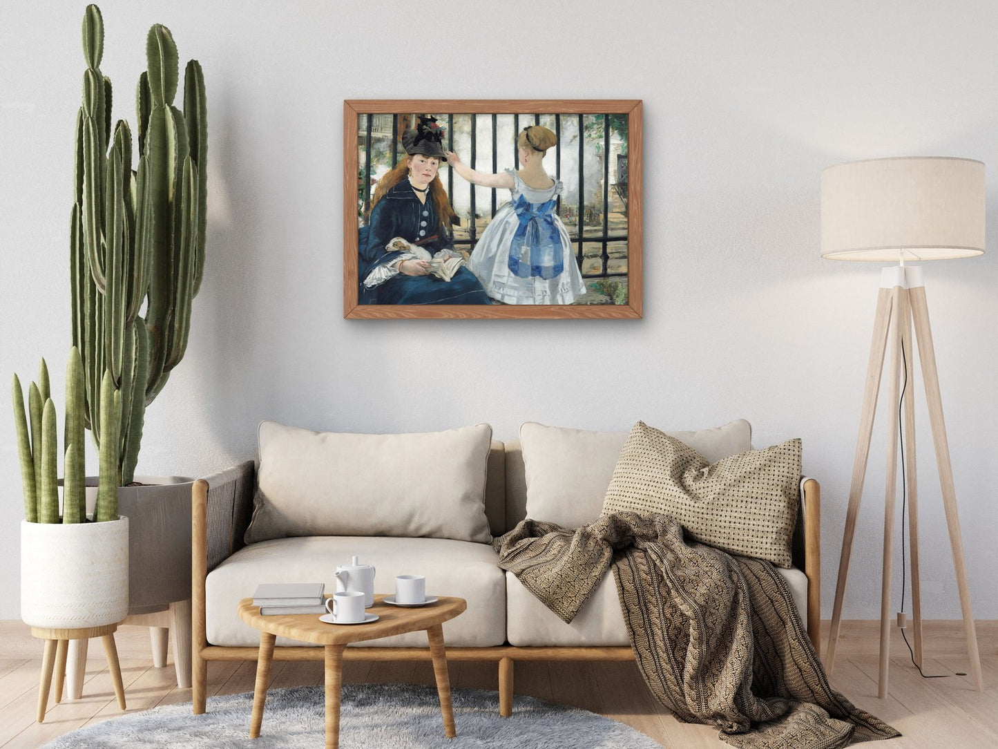 The Railway by Édouard Manet 1873, Wall Art Print, Fine Art Reproduction, Museum Quality Decor, Poster