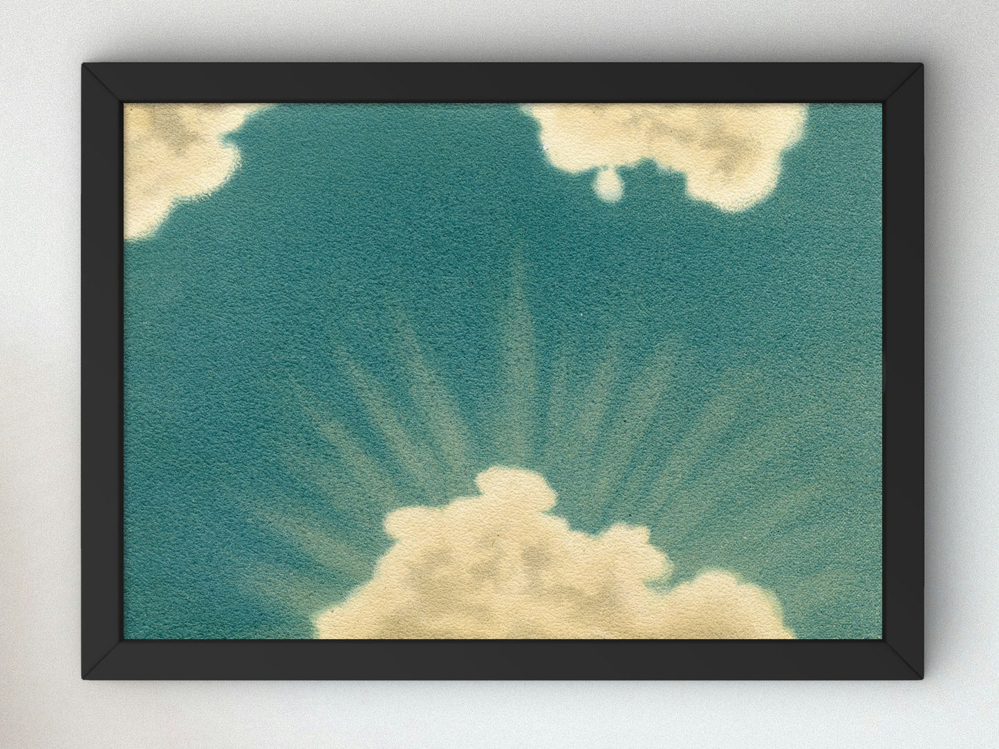 Cloud Shadow Noon by Eduard Pechuel Loesche 1888, Wall Art Print, Fine Art Reproduction, Museum Quality Decor, Poster