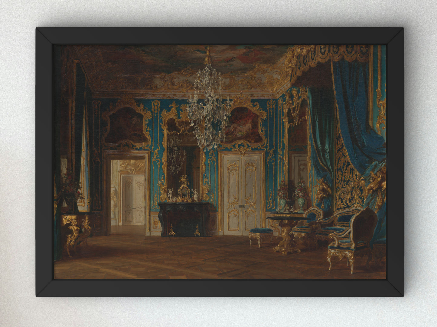 Project for a Room for King Ludwig II of Bavaria by Gyula Benczúr, Wall Art Print, Fine Art Reproduction, Museum Quality Decor, Poster