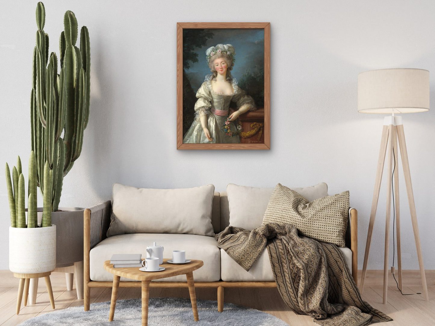 Portrait of Madame du Barry by Élisabeth Vigée Le Brun 1782, Wall Art Print, Fine Art Reproduction, Museum Quality Decor, Poster