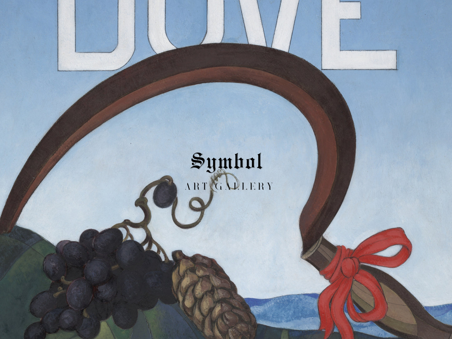 Dove by Charles Demuth 1924, Wall Art Print, Fine Art Reproduction, Museum Quality Decor, Poster