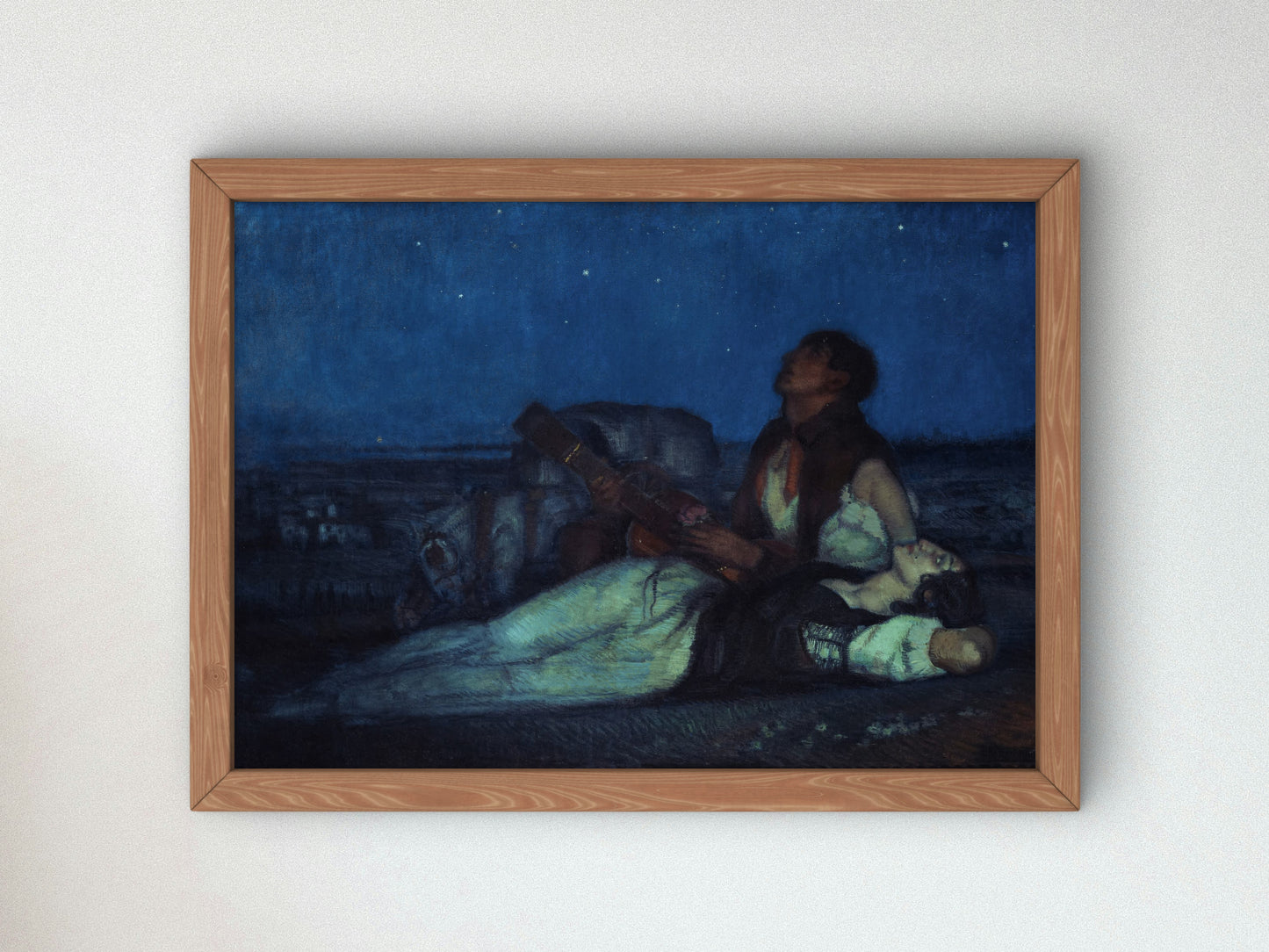 Under the Stars by Federico Beltrán Masses, Wall Art Print, Fine Art Reproduction, Museum Quality Decor, Poster