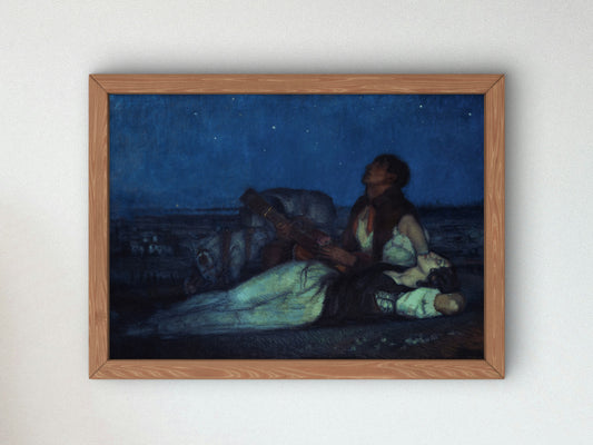 Under the Stars by Federico Beltrán Masses, Wall Art Print, Fine Art Reproduction, Museum Quality Decor, Poster