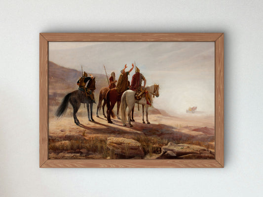 The Mirage by Henri Paul Motte, Wall Art Print, Fine Art Reproduction, Museum Quality Decor, Poster