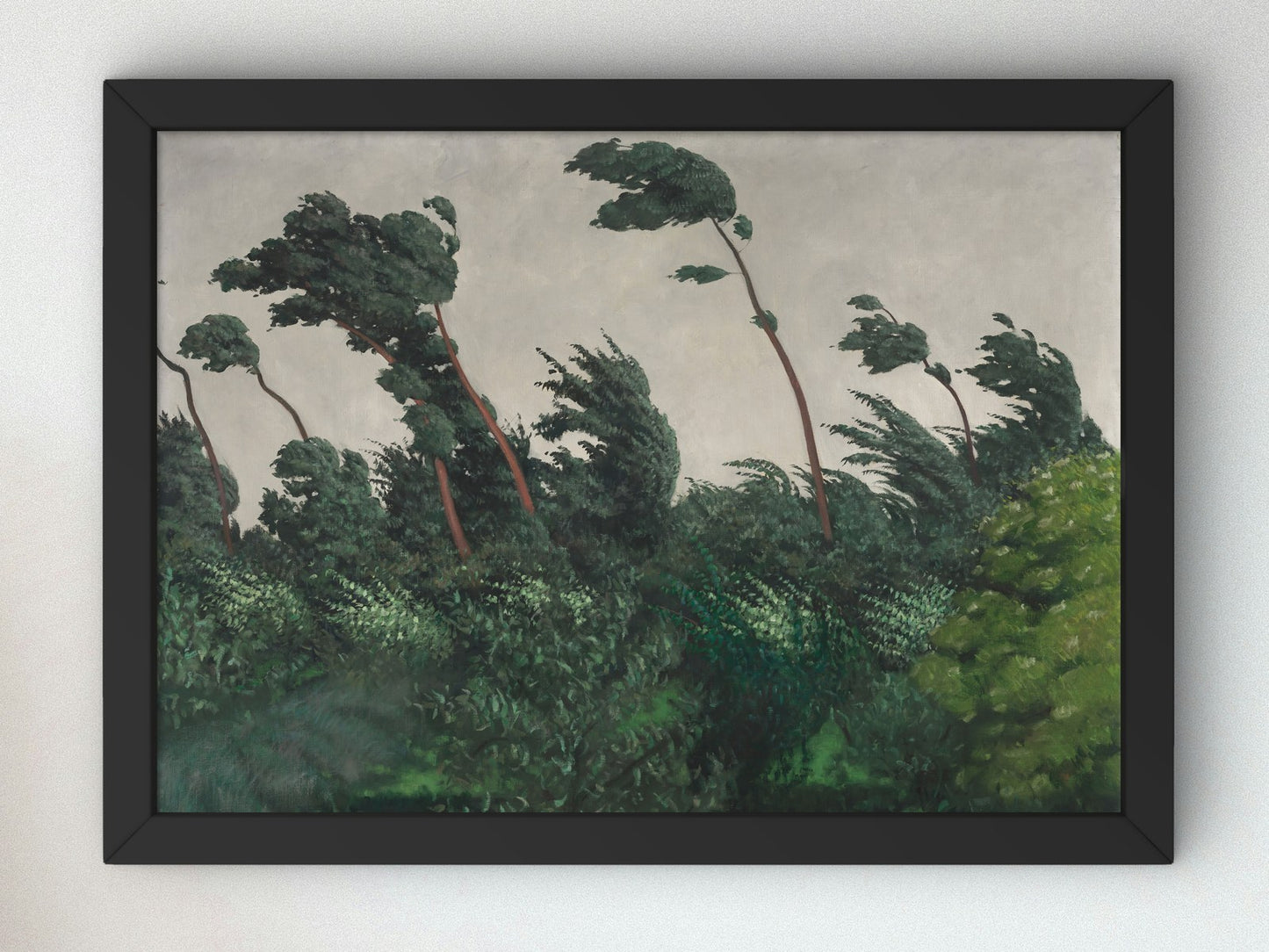 The Wind by Félix Vallotton 1911, Wall Art Print, Fine Art Reproduction, Museum Quality Decor, Poster