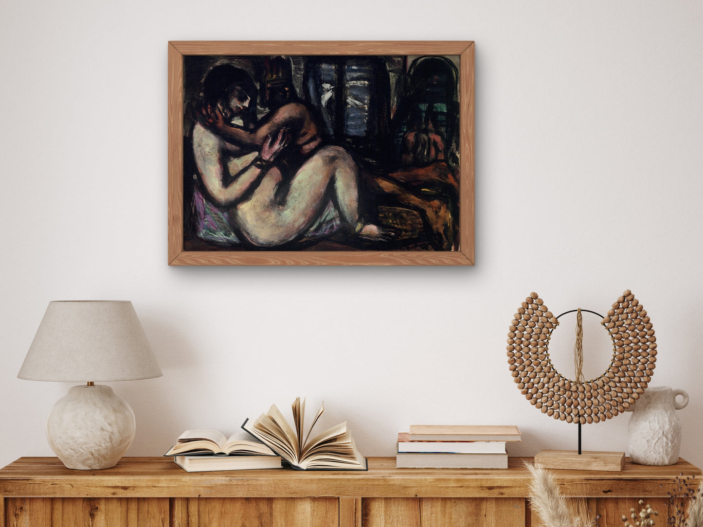 Leda by Max Beckmann 1948, Wall Art Print, Fine Art Reproduction, Museum Quality Decor, Poster