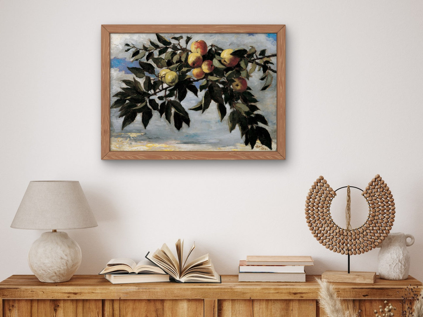 Apple Tree Branches by Elizabeth Boott 1883, Wall Art Print, Fine Art Reproduction, Museum Quality Decor, Poster