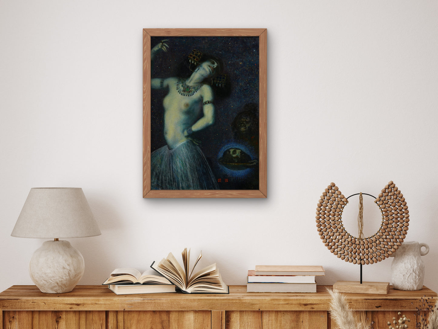 Salome by Franz von Stuck 1906, Wall Art Print, Fine Art Reproduction, Museum Quality Decor, Poster