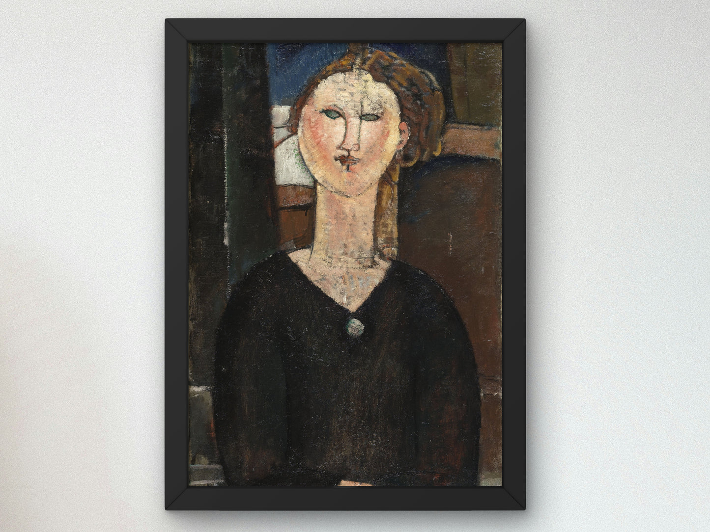 Antonia by Amedeo Modigliani, Wall Art Print, Fine Art Reproduction, Museum Quality Decor, Poster
