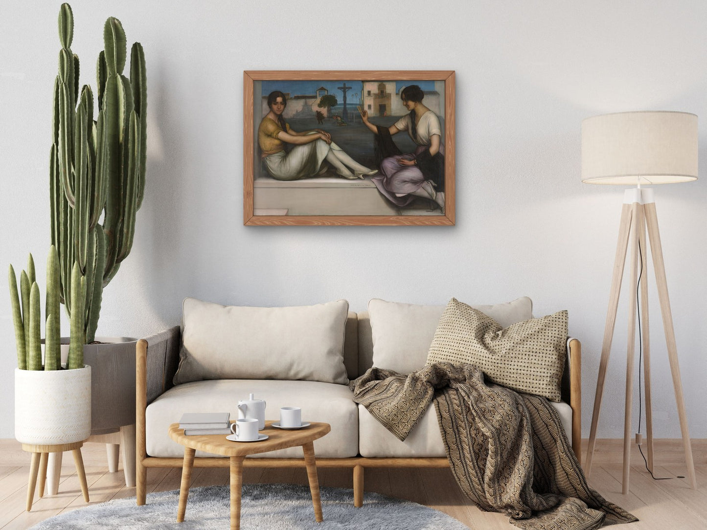 The Fortune Telling by Julio Romero de Torres 1922, Wall Art Print, Fine Art Reproduction, Museum Quality Decor, Poster