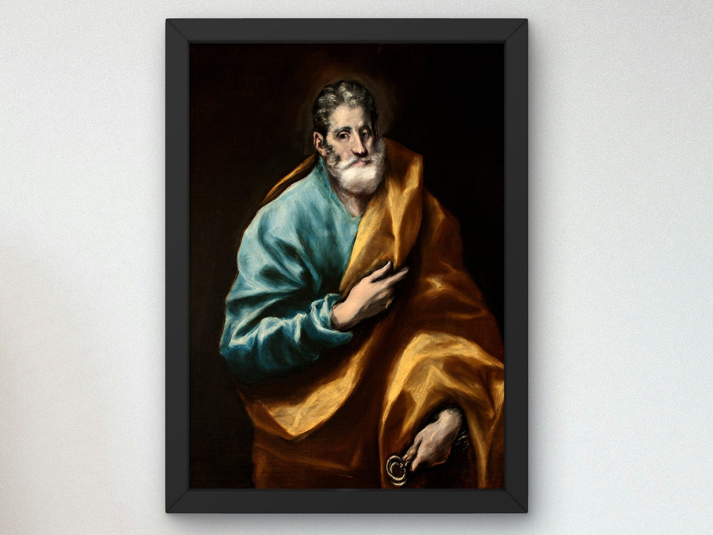 Saint Peter by El Greco 1610, Wall Art Print, Fine Art Reproduction, Museum Quality Decor, Poster