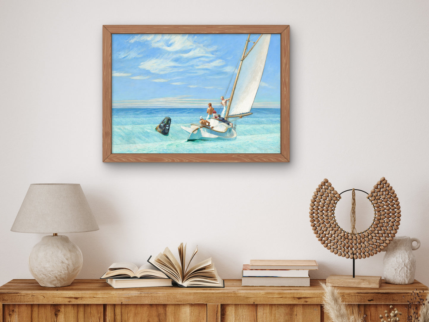 Ground Swell by Edward Hopper 1939, Wall Art Print, Fine Art Reproduction, Museum Quality Decor, Poster