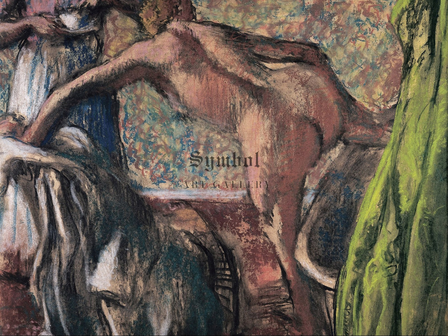 Breakfast After The Bath by Edgar Degas 1898, Wall Art Print, Fine Art Reproduction, Museum Quality Decor, Poster