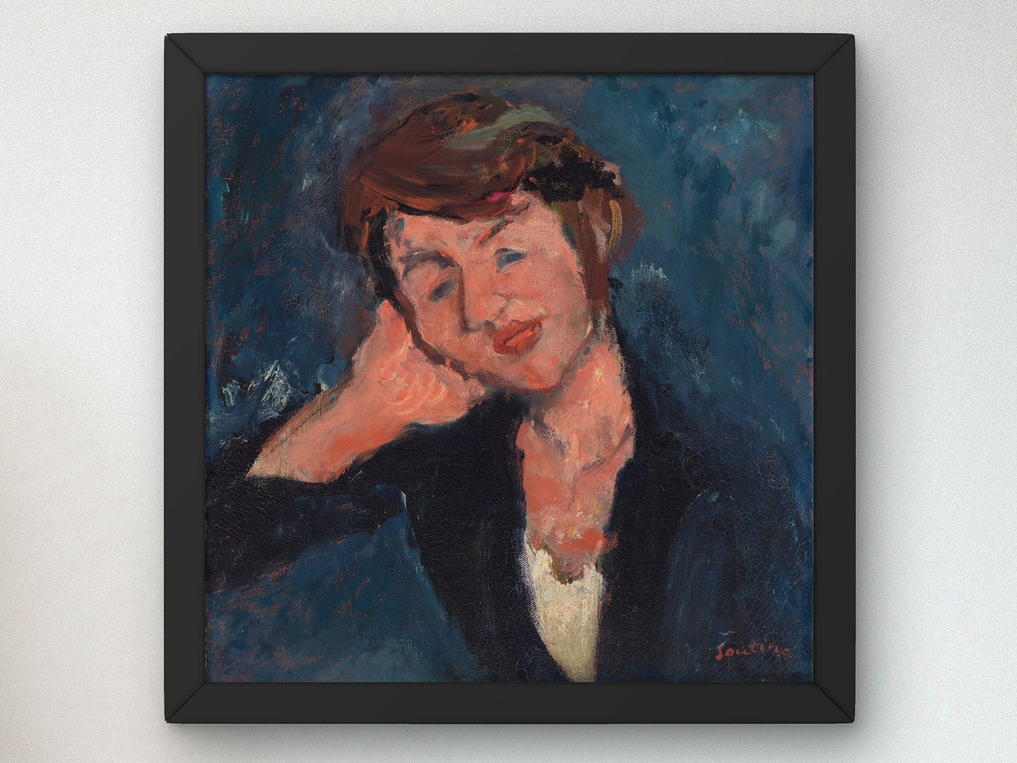 La Polonaise by Chaïm Soutine 1928, Wall Art Print, Fine Art Reproduction, Museum Quality Decor, Poster
