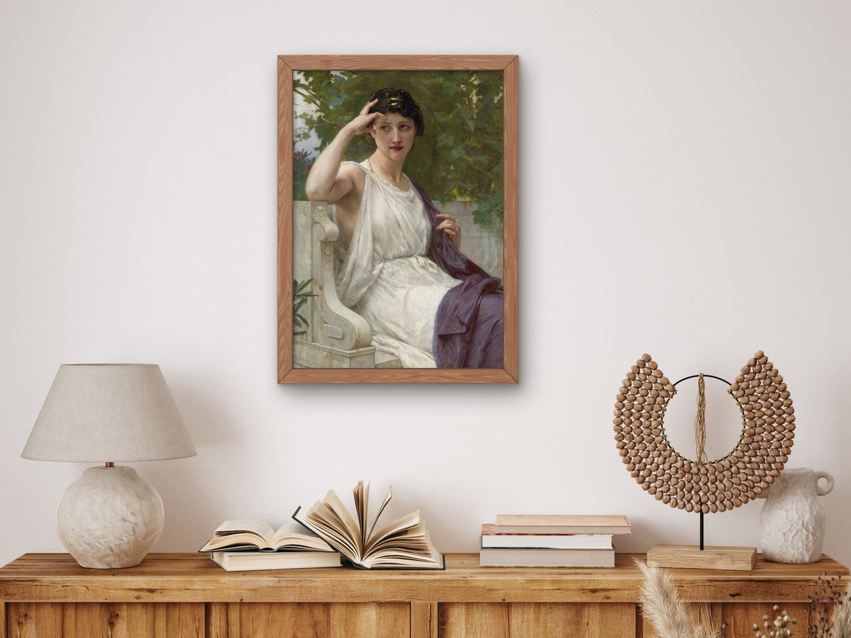 Happy Thoughts by Guillaume Seignac, Wall Art Print, Fine Art Reproduction, Museum Quality Decor, Poster