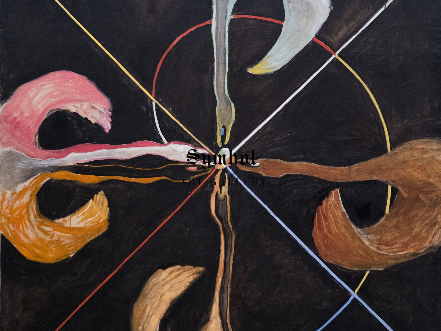 Group IX SUW The Swan No. 7 by Hilma af Klint 1915, Wall Art Print, Fine Art Reproduction, Museum Quality Decor, Poster