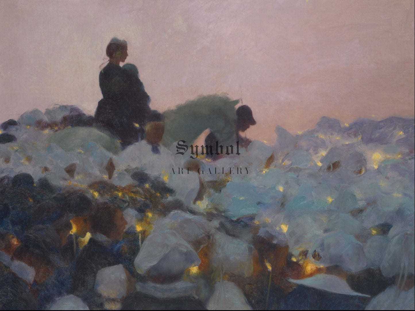 Pardon in Brittany by Gaston La Touche 1896, Wall Art Print, Fine Art Reproduction, Museum Quality Decor, Poster