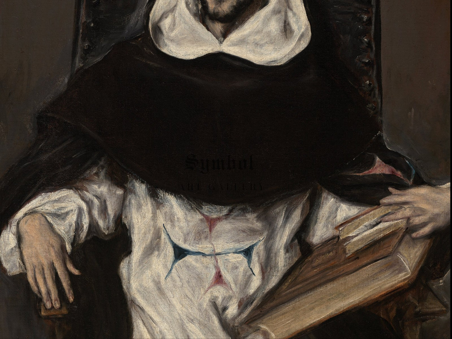 Fray Hortensio Felix Paravicino by El Greco 1609, Wall Art Print, Fine Art Reproduction, Museum Quality Decor, Poster