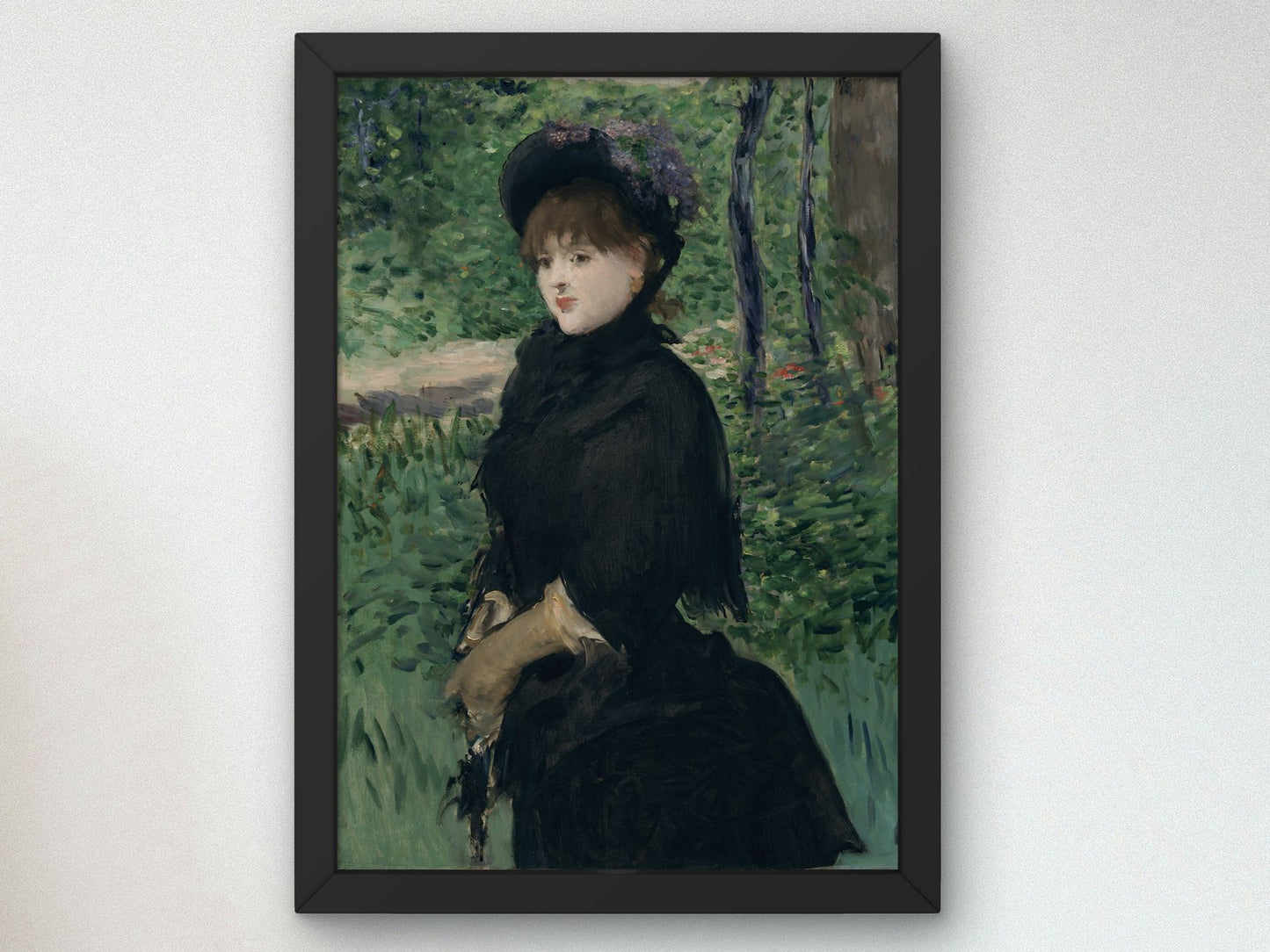 Promenade by Édouard Manet 1880, Wall Art Print, Fine Art Reproduction, Museum Quality Decor, Poster