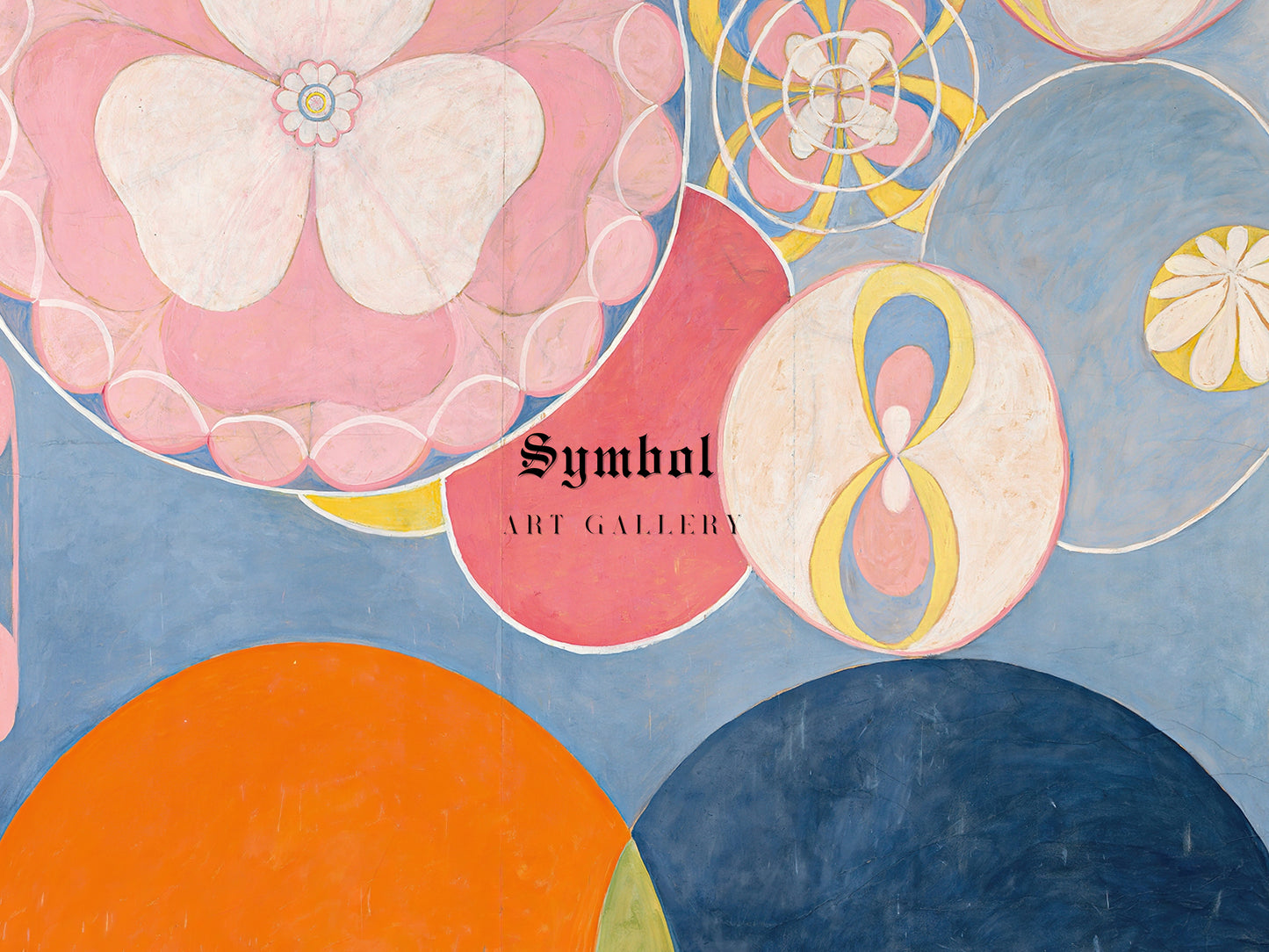 The Ten Largest No. 2 Childhood by Hilma af Klint 1907, Wall Art Print, Fine Art Reproduction, Museum Quality Decor, Poster