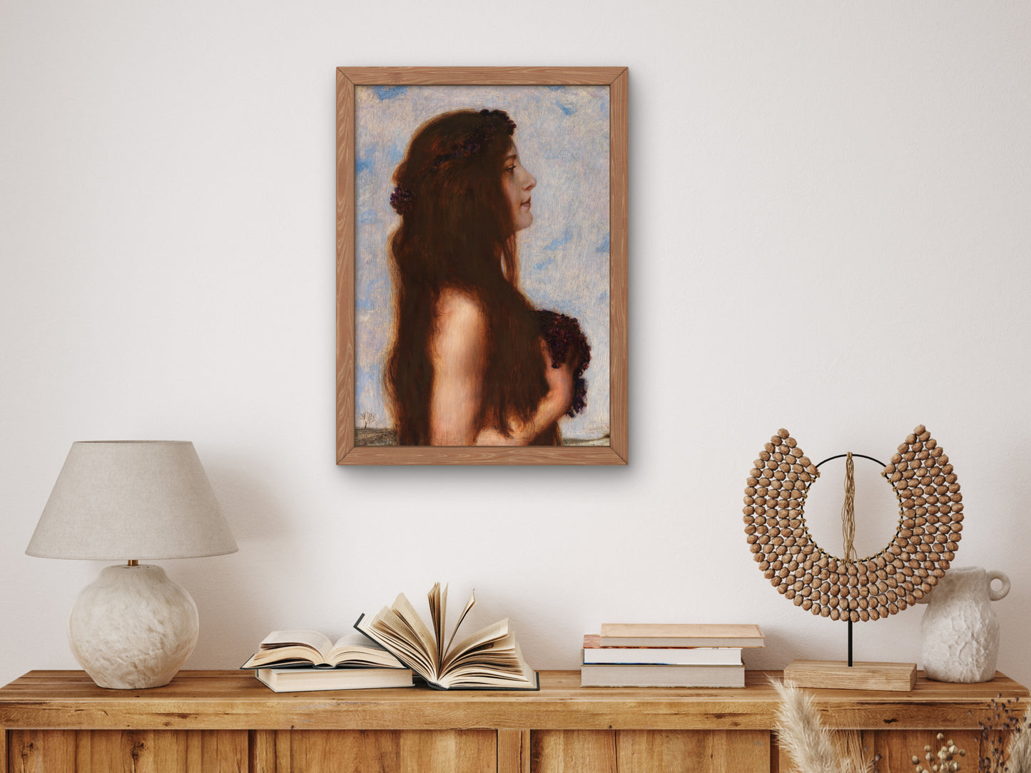 Spring by Franz von Stuck 1900, Wall Art Print, Fine Art Reproduction, Museum Quality Decor, Poster