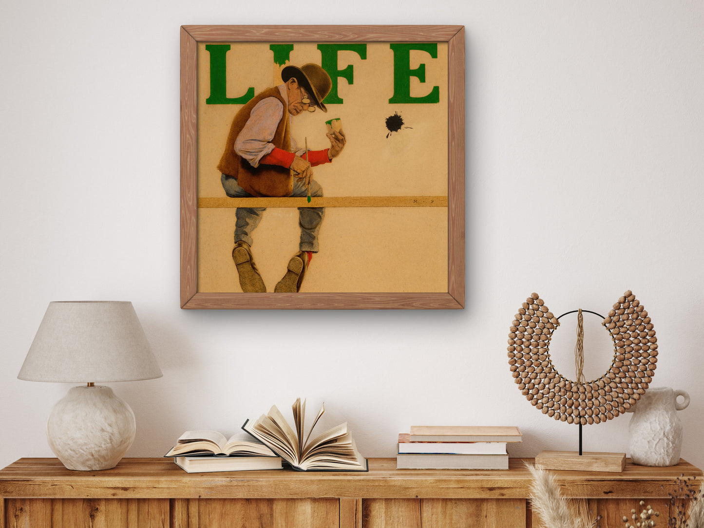 A Man of Letters by Maxfield Parrish 1921, Wall Art Print, Fine Art Reproduction, Museum Quality Decor, Poster