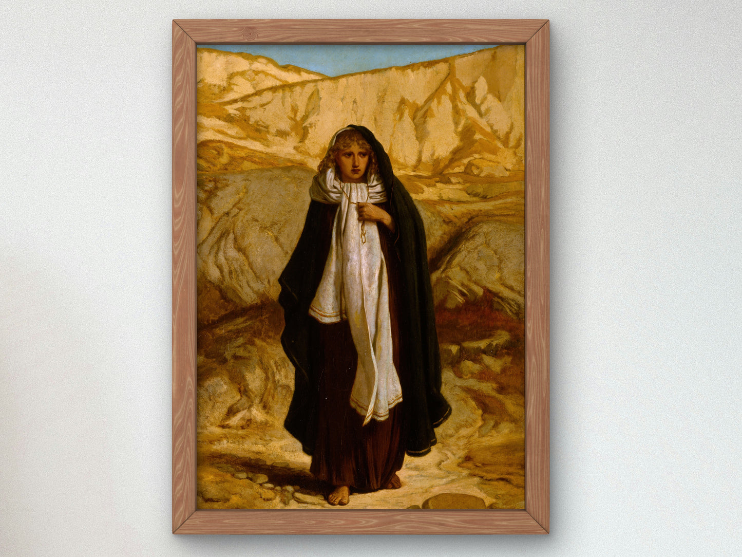 The Lost Mind by Elihu Vedder 1864, Wall Art Print, Fine Art Reproduction, Museum Quality Decor, Poster