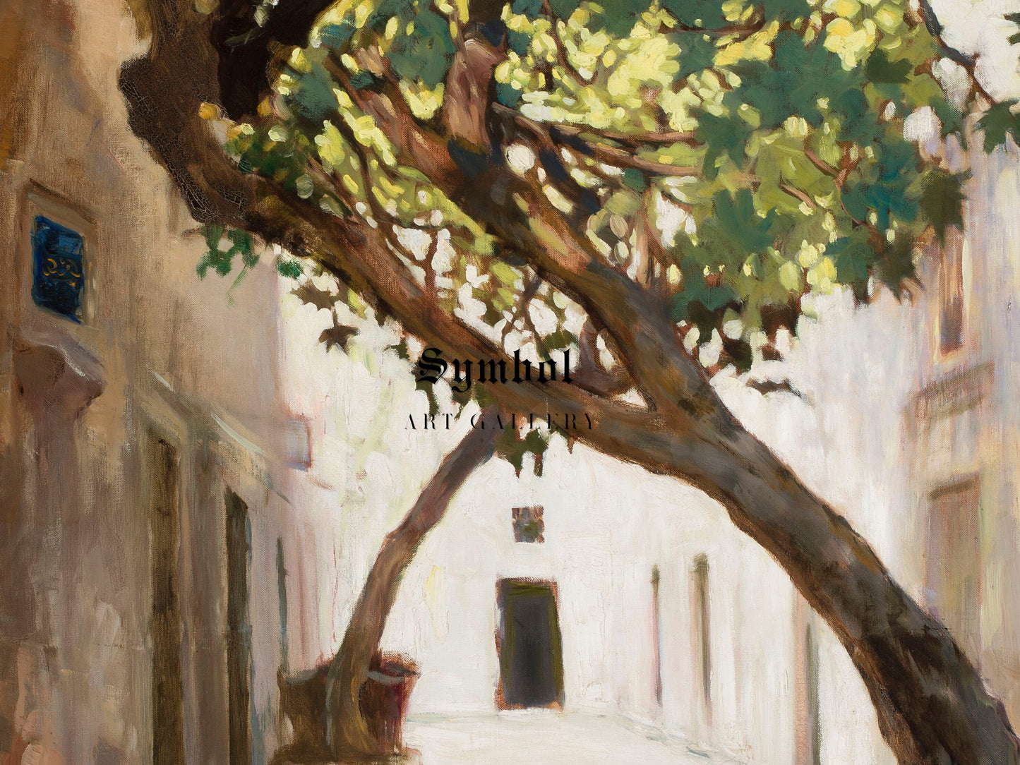 Street in Sarajevo by Kazimierz Stabrowski 1927, Wall Art Print, Fine Art Reproduction, Museum Quality Decor, Poster
