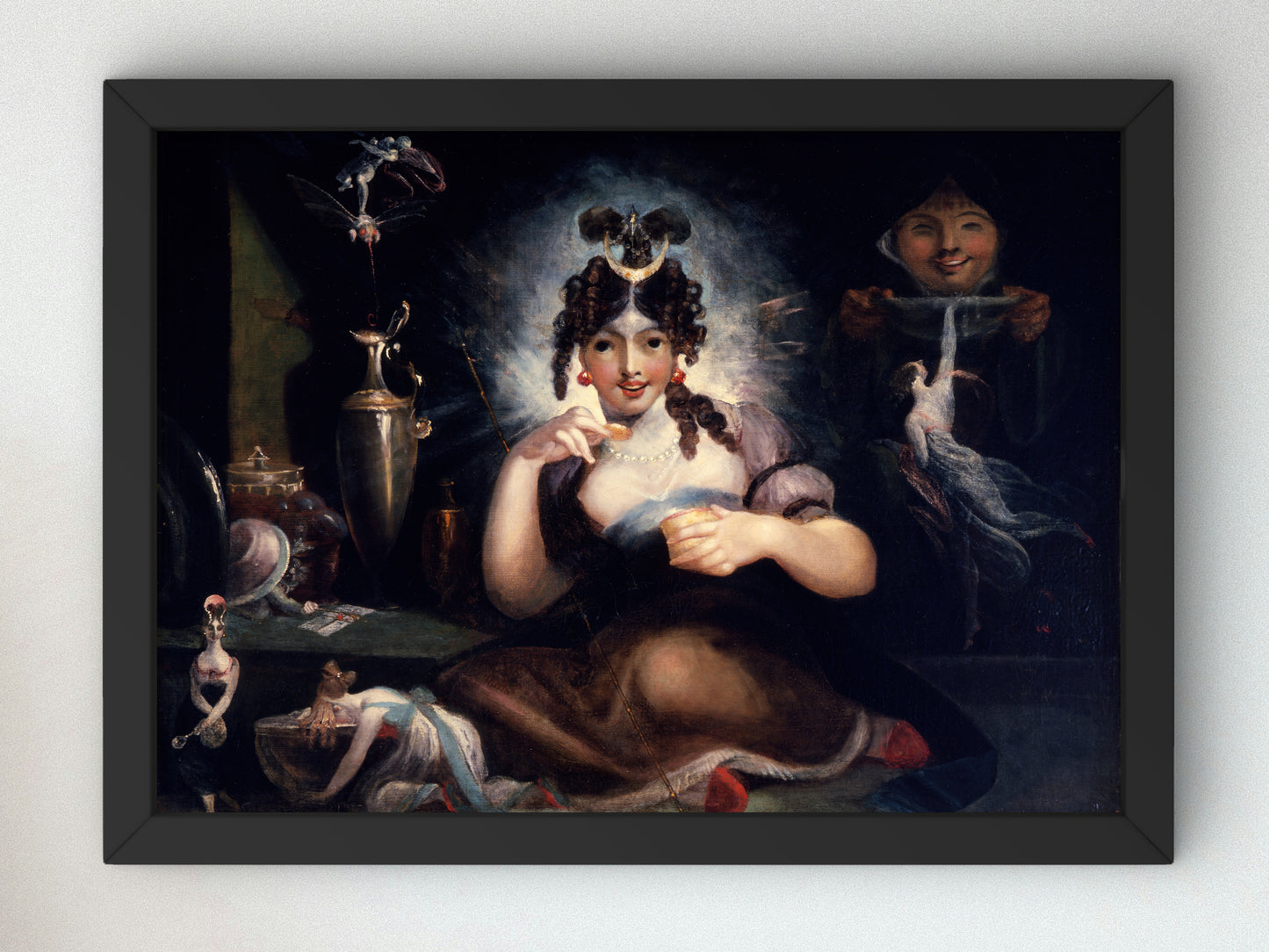 Faery Mab by Henry Fuseli 1815, Wall Art Print, Fine Art Reproduction, Museum Quality Decor, Poster