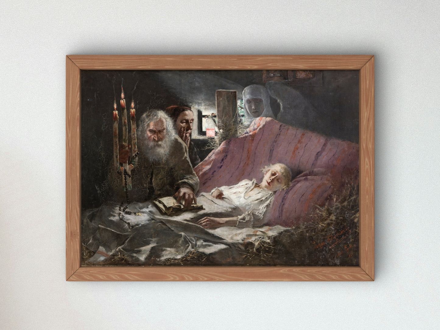 Quack Doctor by Lucjan Wędrychowski 1895, Wall Art Print, Fine Art Reproduction, Museum Quality Decor, Poster