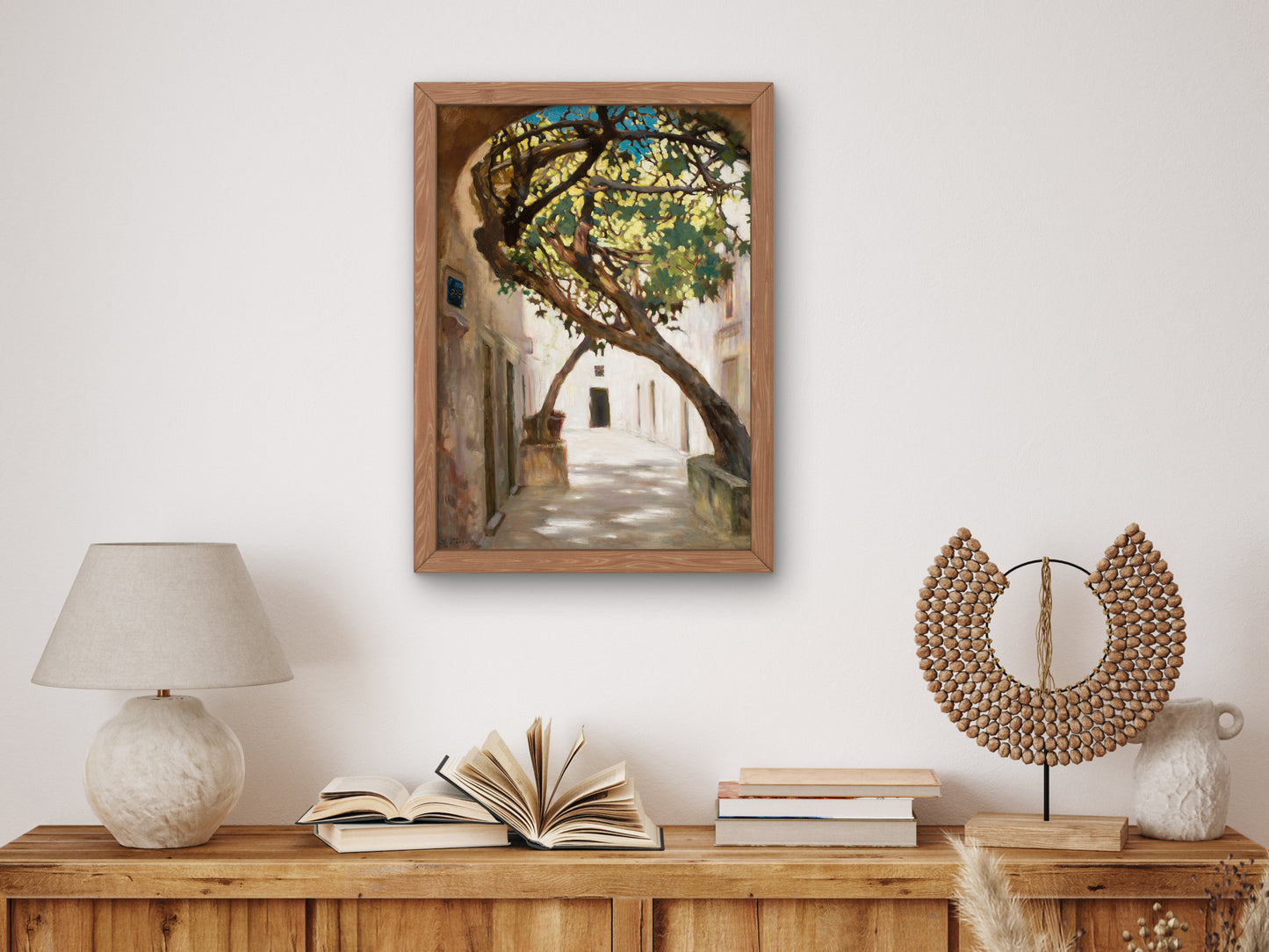 Street in Sarajevo by Kazimierz Stabrowski 1927, Wall Art Print, Fine Art Reproduction, Museum Quality Decor, Poster