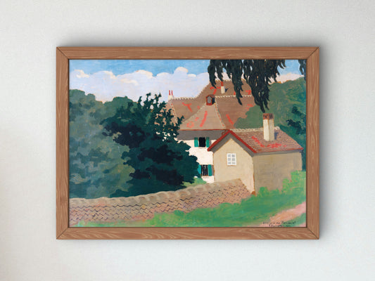 Souvenir from Romanel by Félix Vallotton 1900, Wall Art Print, Fine Art Reproduction, Museum Quality Decor, Poster