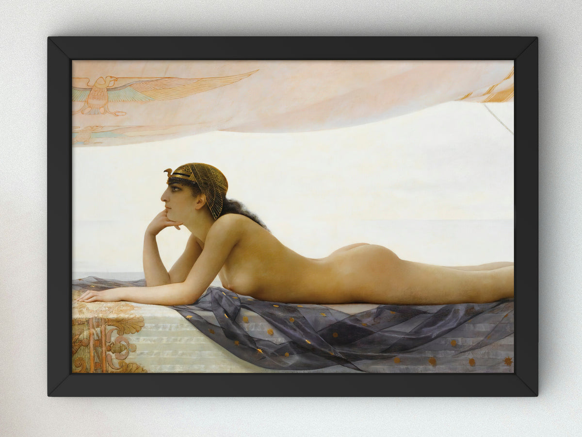 The Beautiful Egyptian by Auguste Raynaud, Wall Art Print, Fine Art Reproduction, Museum Quality Decor, Poster