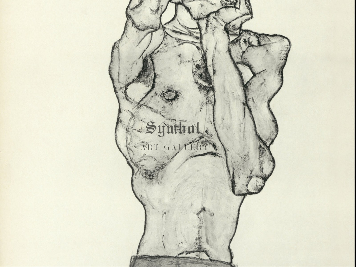 Zeichnungen II by Egon Schiele 1914, Wall Art Print, Fine Art Reproduction, Museum Quality Decor, Poster