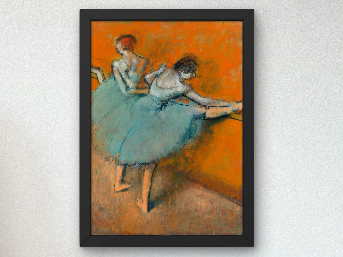 Dancers at the Barre by Edgar Degas 1900, Wall Art Print, Fine Art Reproduction, Museum Quality Decor, Poster