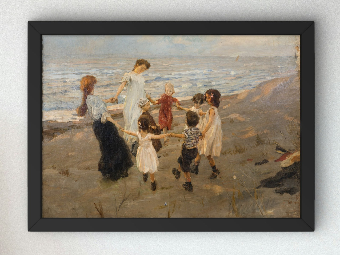 Dança em roda by Ettore Tito 1906, Wall Art Print, Fine Art Reproduction, Museum Quality Decor, Poster