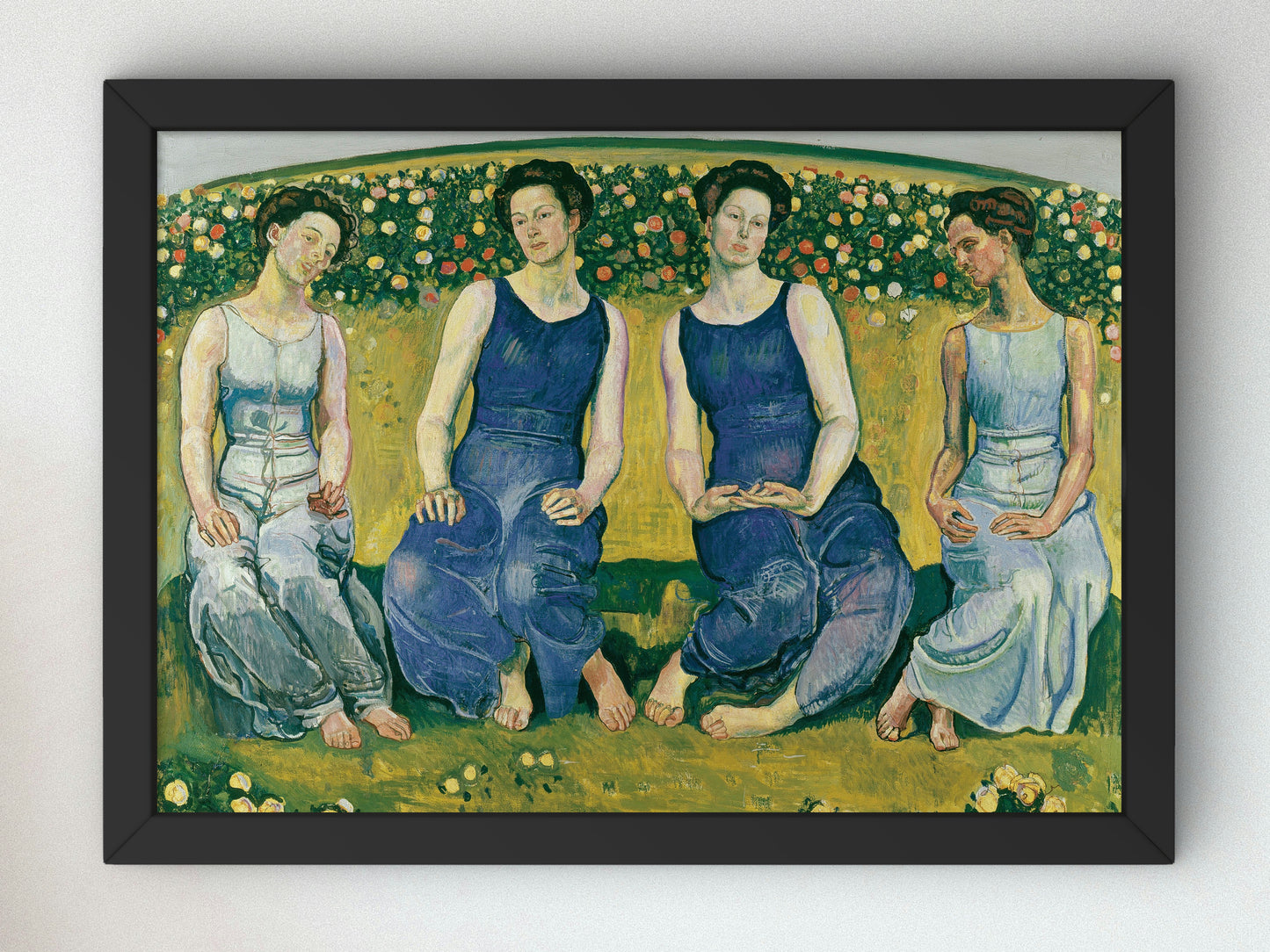 Holy Hour by Ferdinand Hodler 1907, Wall Art Print, Fine Art Reproduction, Museum Quality Decor, Poster