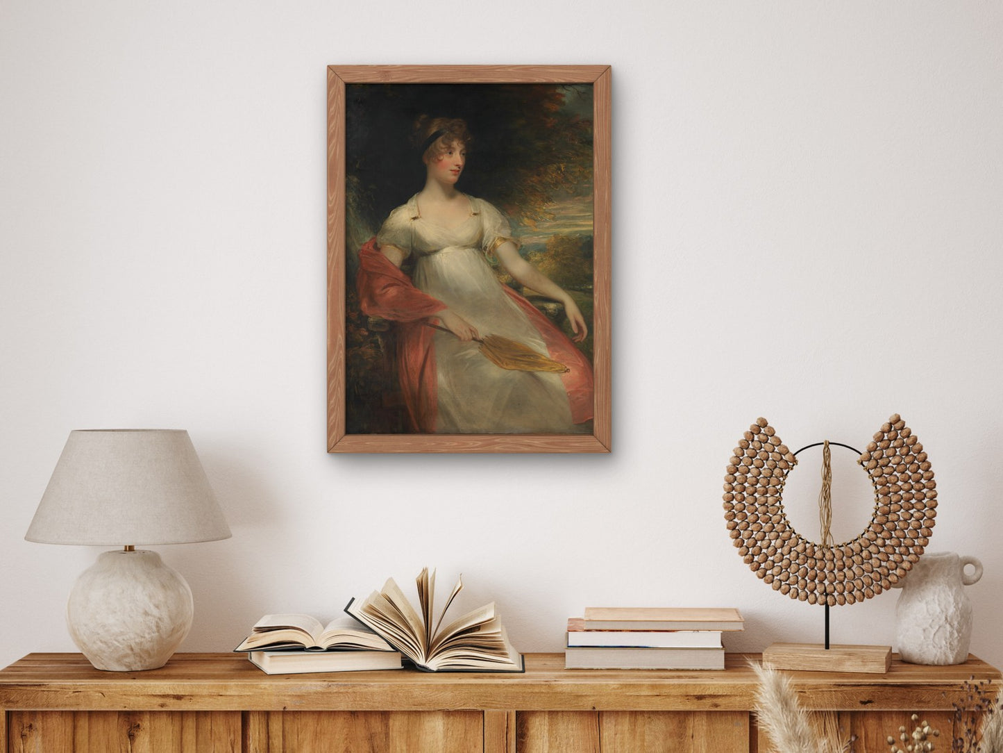Portrait of a Woman by Sir William Beechey 1805, Wall Art Print, Fine Art Reproduction, Museum Quality Decor, Poster