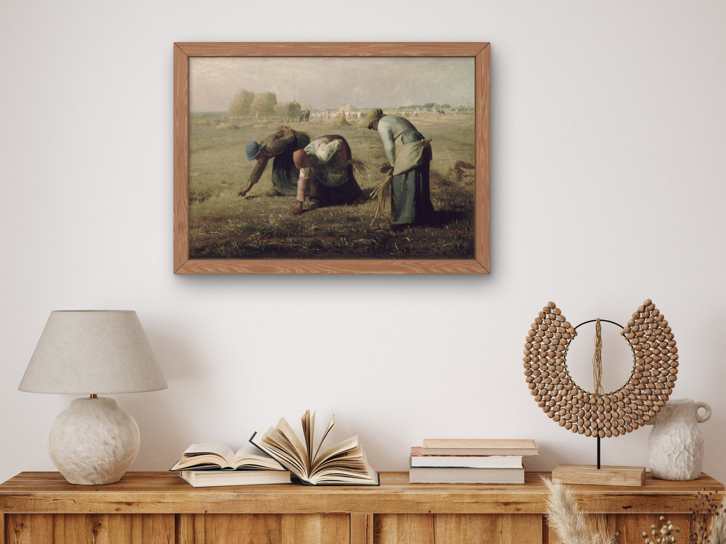 The Gleaners by Jean François Millet 1857, Wall Art Print, Fine Art Reproduction, Museum Quality Decor, Poster