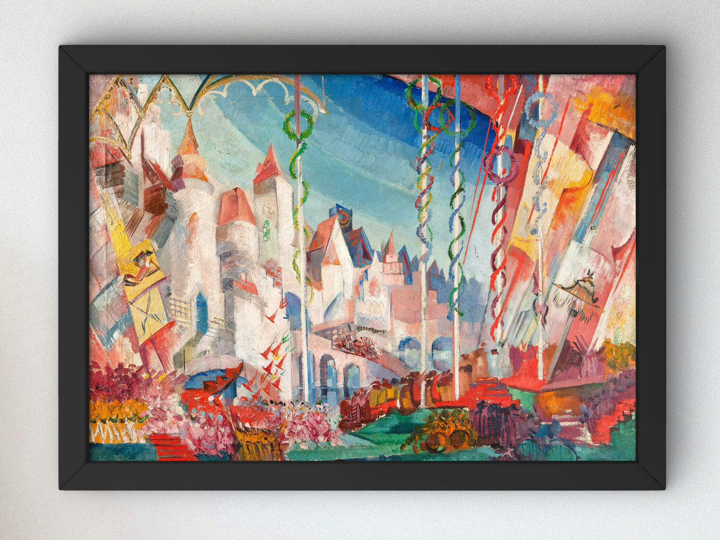 Die Meistersinger von Nürnberg by Fyodor Fyodorovsky 1929, Wall Art Print, Fine Art Reproduction, Museum Quality Decor, Poster