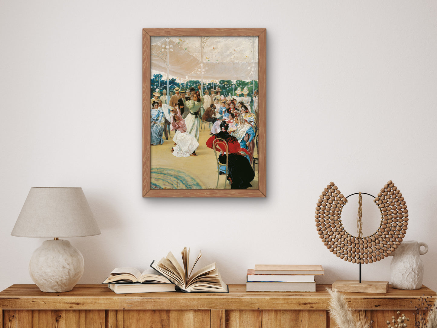 The Cordoba Fair by Julio Romero de Torres 1899, Wall Art Print, Fine Art Reproduction, Museum Quality Decor, Poster