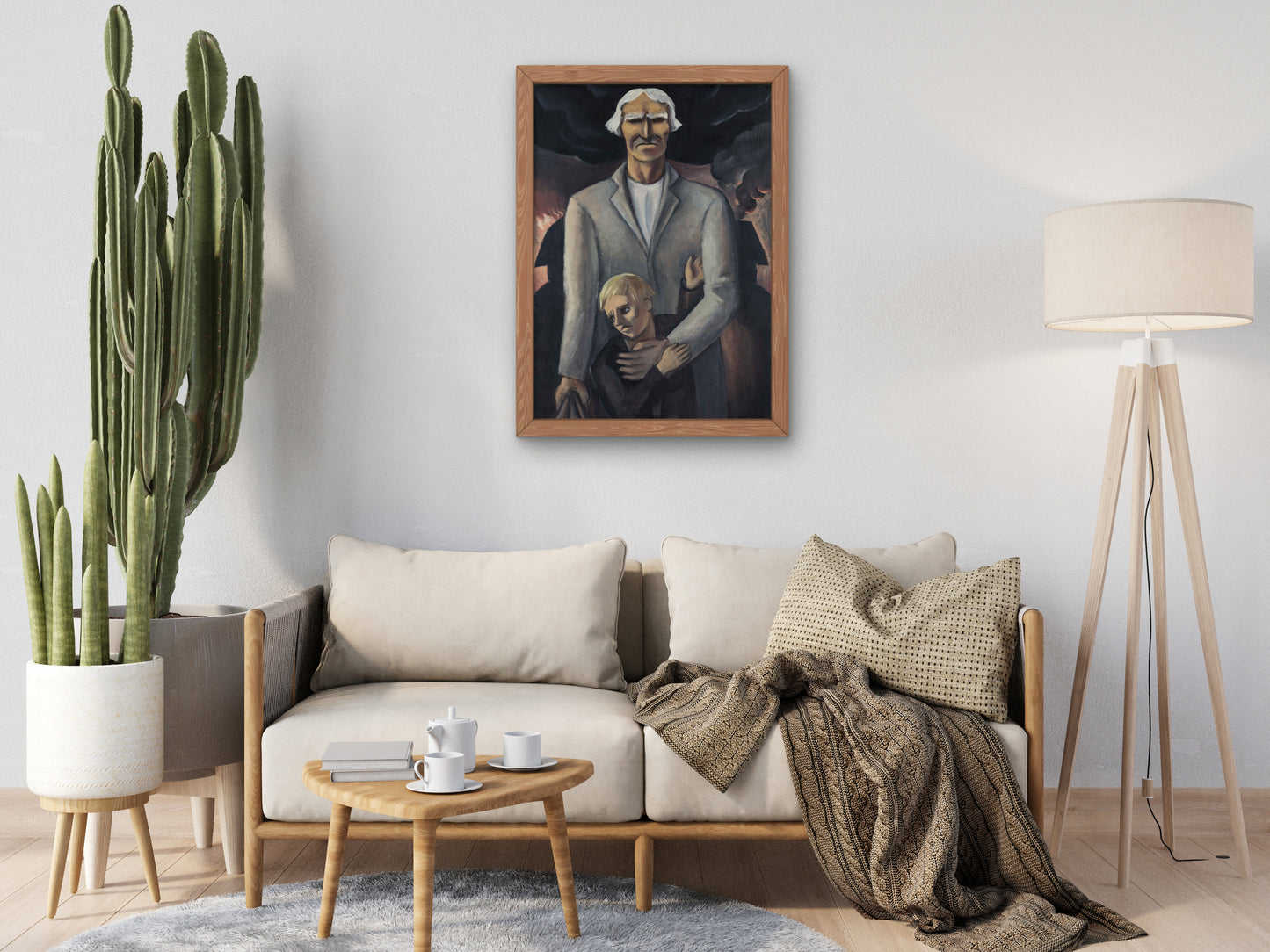 Refugees by Jāzeps Grosvalds 1917, Wall Art Print, Fine Art Reproduction, Museum Quality Decor, Poster