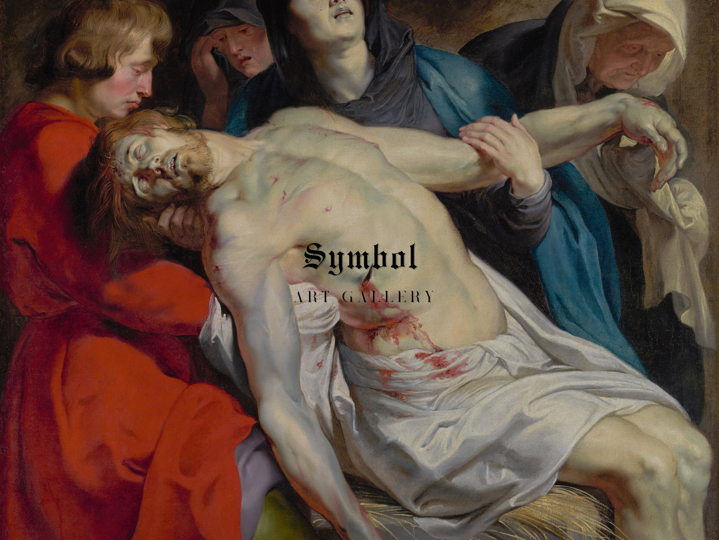 The Entombment by Peter Paul Rubens 1612, Wall Art Print, Fine Art Reproduction, Museum Quality Decor, Poster