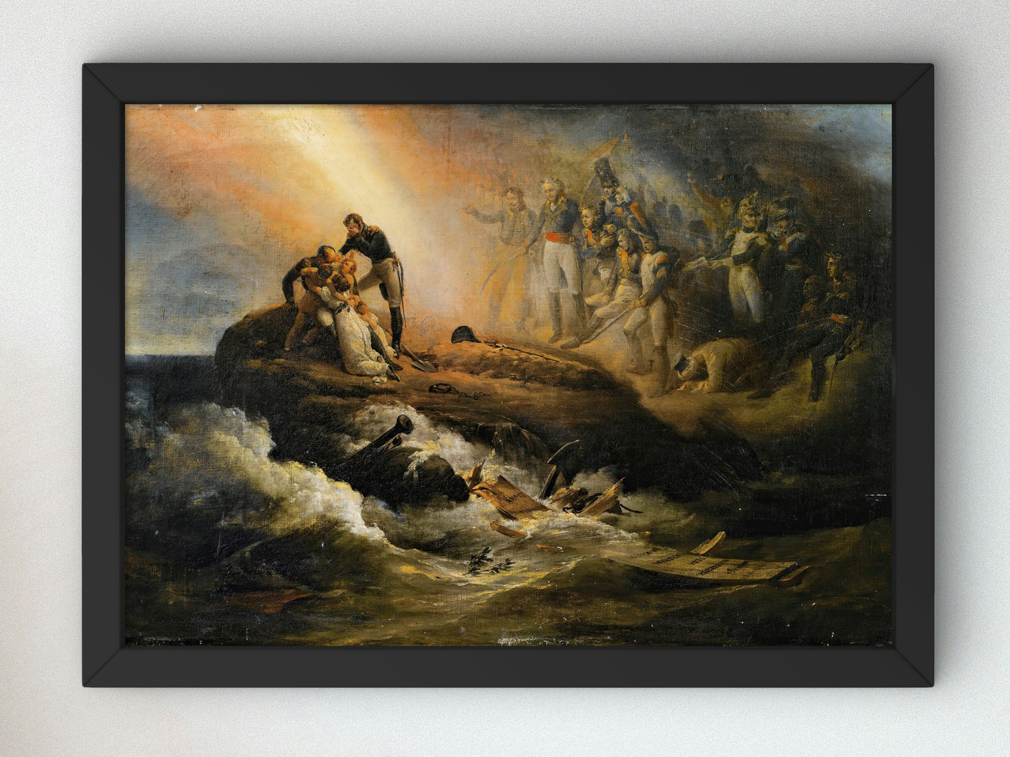 Apotheosis of Napoleon by Horace Vernet 1825, Wall Art Print, Fine Art Reproduction, Museum Quality Decor, Poster