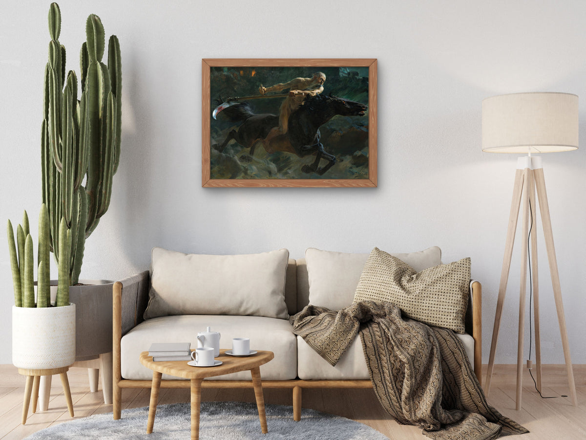 Time by Ulpiano Checa, Wall Art Print, Fine Art Reproduction, Museum Quality Decor, Poster