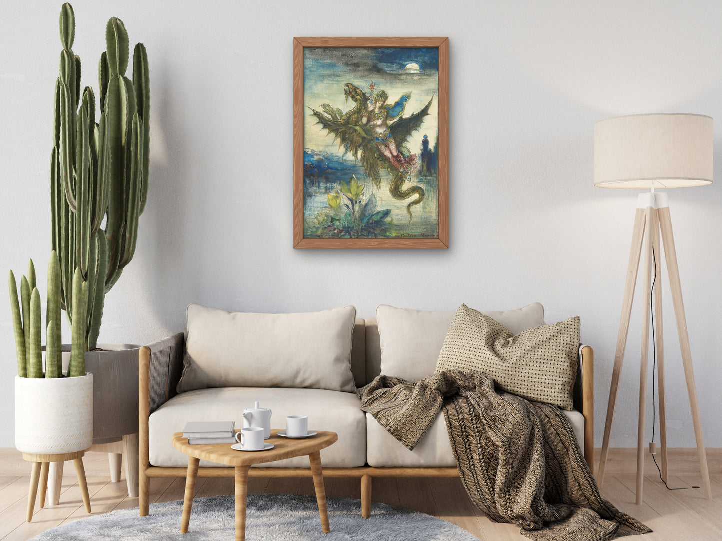 Dream of the Orient by Gustave Moreau, Wall Art Print, Fine Art Reproduction, Museum Quality Decor, Poster