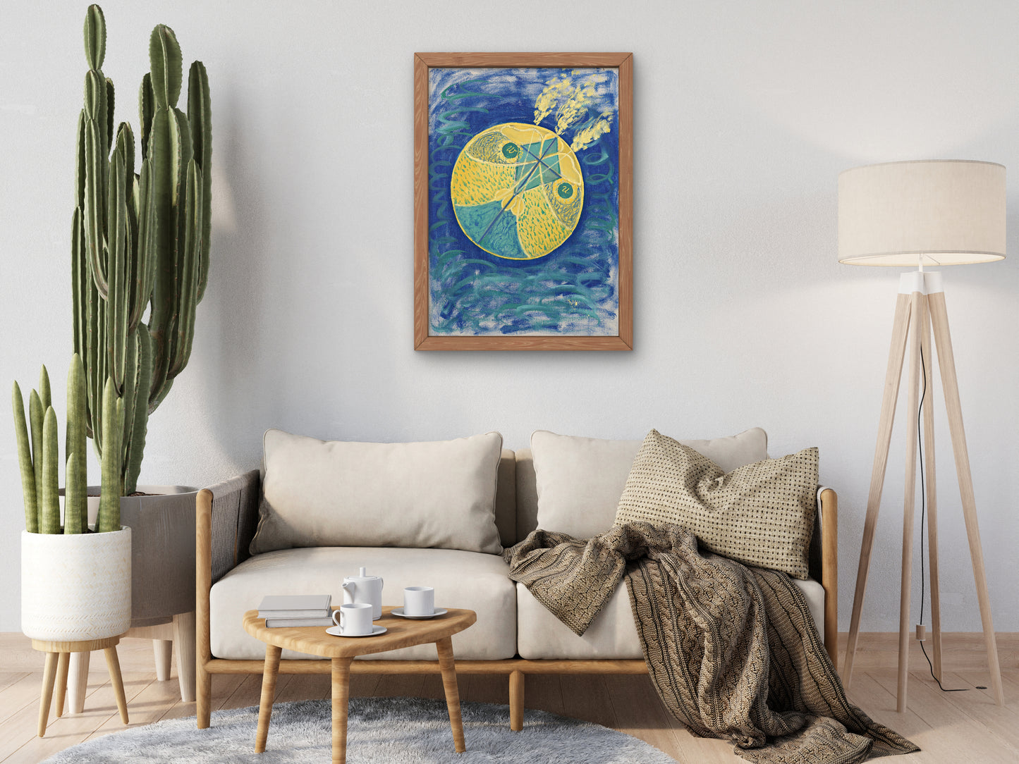 Group I, No. 7 Primordial Chaos by Hilma af Klint 1906, Wall Art Print, Fine Art Reproduction, Museum Quality Decor, Poster