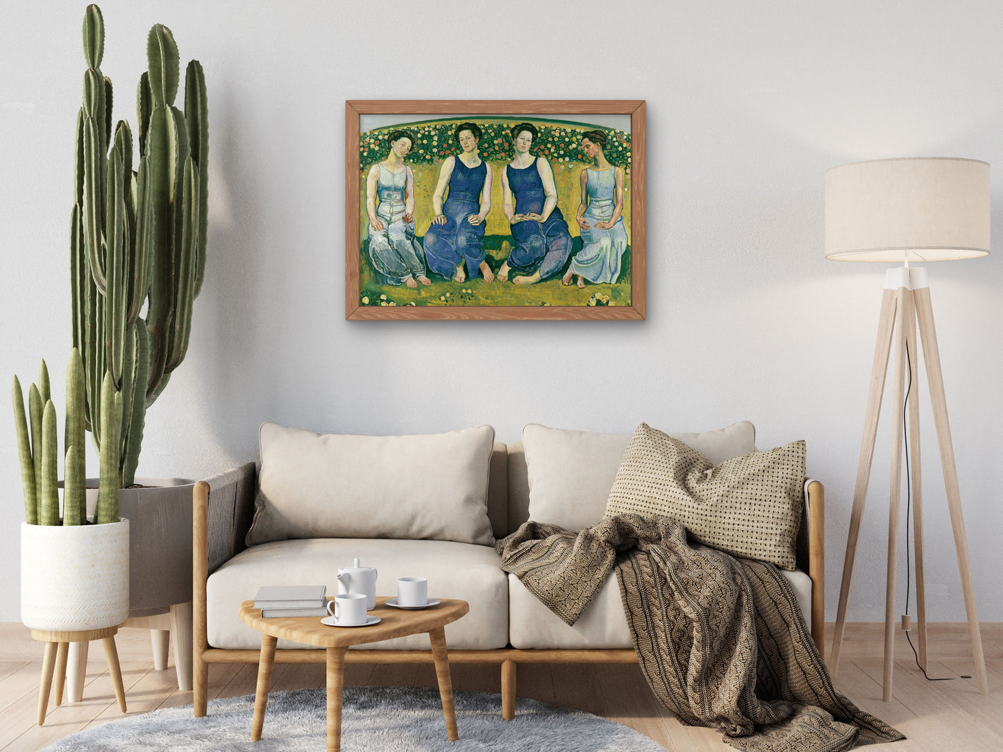 Holy Hour by Ferdinand Hodler 1907, Wall Art Print, Fine Art Reproduction, Museum Quality Decor, Poster