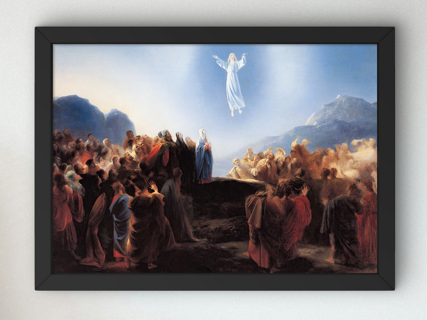 The Ascension by Domingos Sequeira 1828, Wall Art Print, Fine Art Reproduction, Museum Quality Decor, Poster