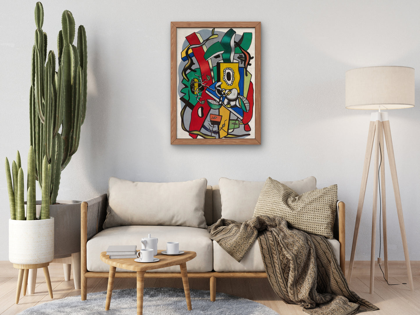 Large Still Life by Fernand Léger 1939, Wall Art Print, Fine Art Reproduction, Museum Quality Decor, Poster